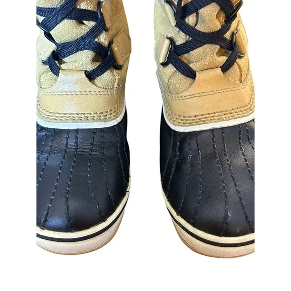 Sorel Tivoli High Women's Waterproof Snow Boots Lace Up Sherpa Lined Size 5.5 - Picture 10 of 16